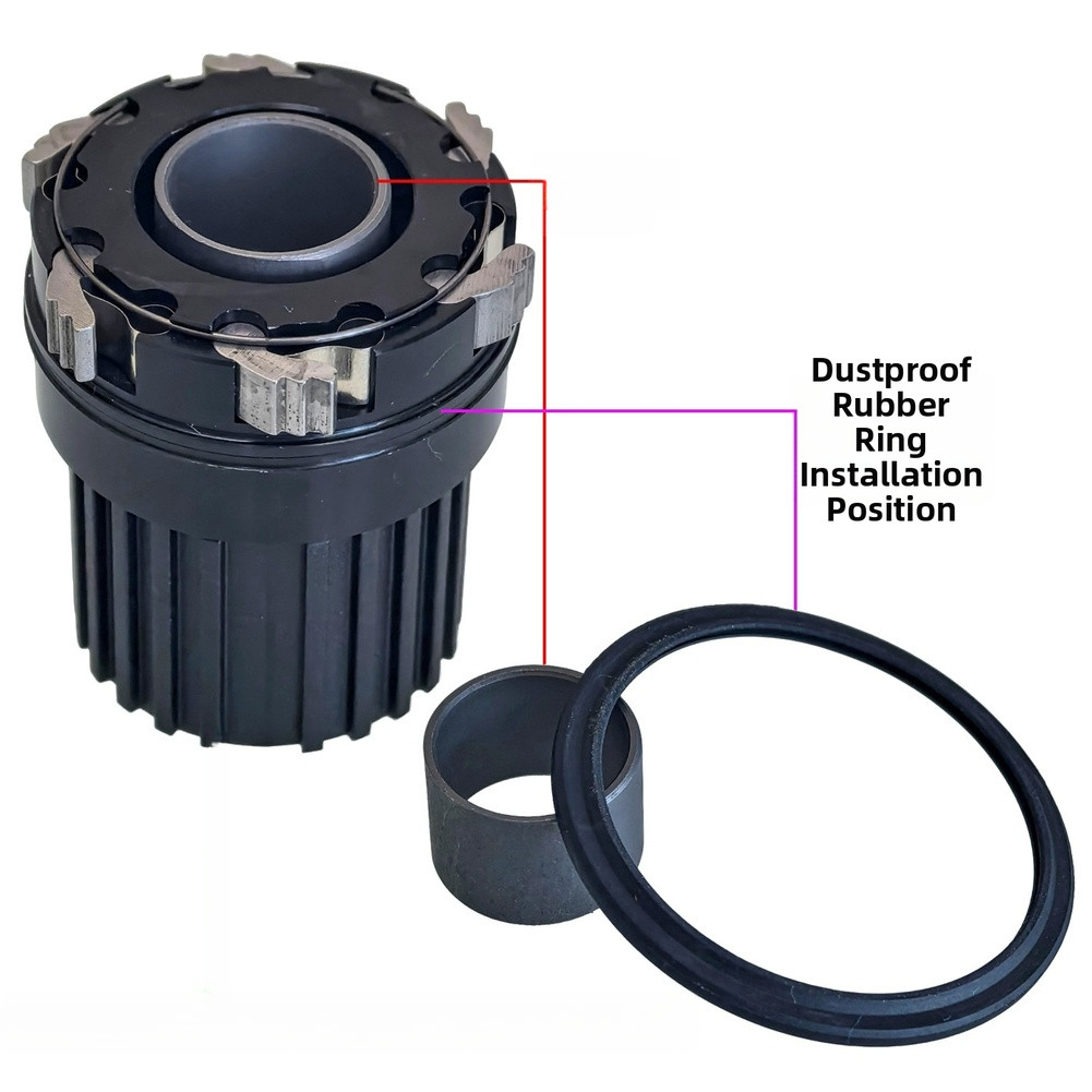 For MicroSpline 12-speed Freehub Body For Bicycle Upgrade Sealed Bearings