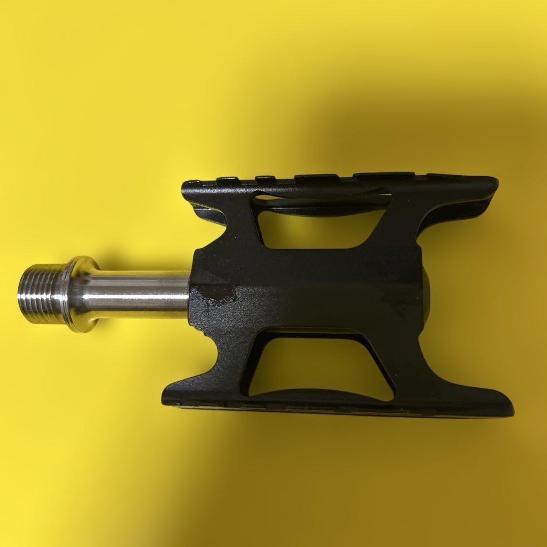 Flat pedal titanium black 9/16 inch