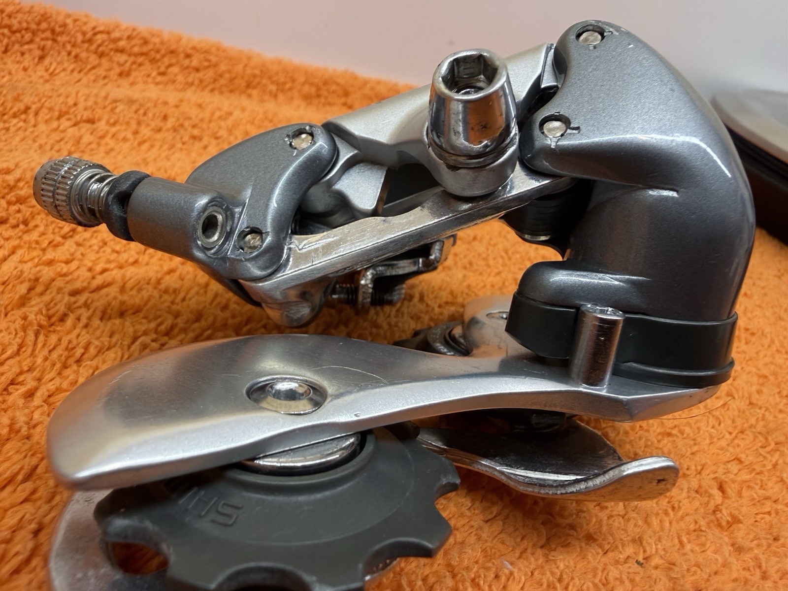 Vintage Shimano 600 Ultegra RD-6400 Rear Derailleur Short Cage Japan Road Bike