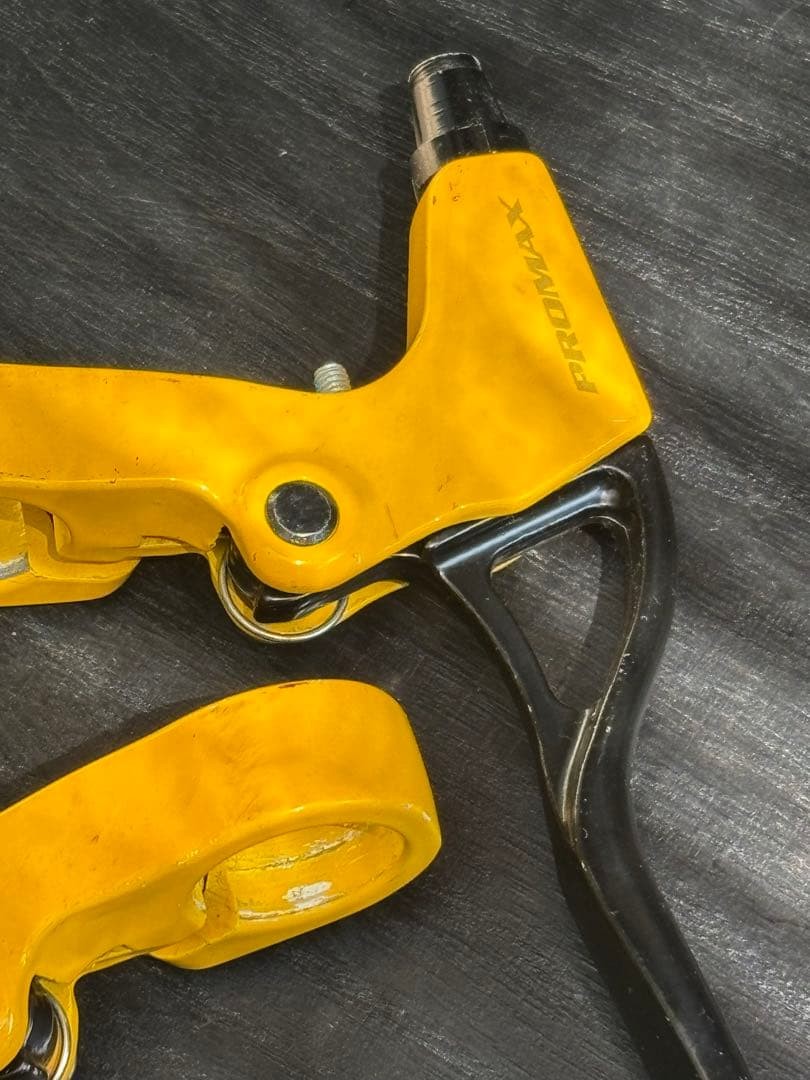 PROMAX brake lever yellow black left and right set