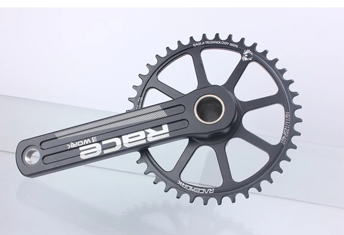 170/172.5/175mm Road Bike Crankset Single Chainring 10/11/12 Speed 40/42/44T BB