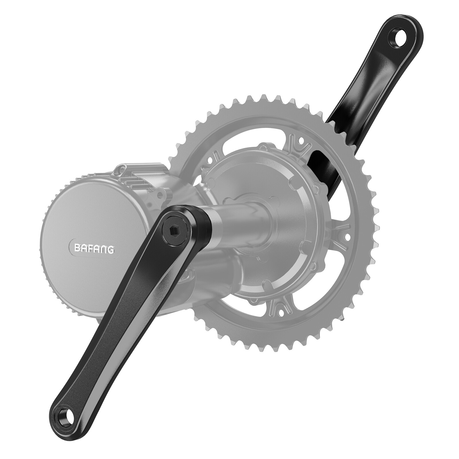 1 Pair Crank Arms 170mm for Bafang 8FUN BBS01 BBS02 Ebike Mid Drive Motor Kit US