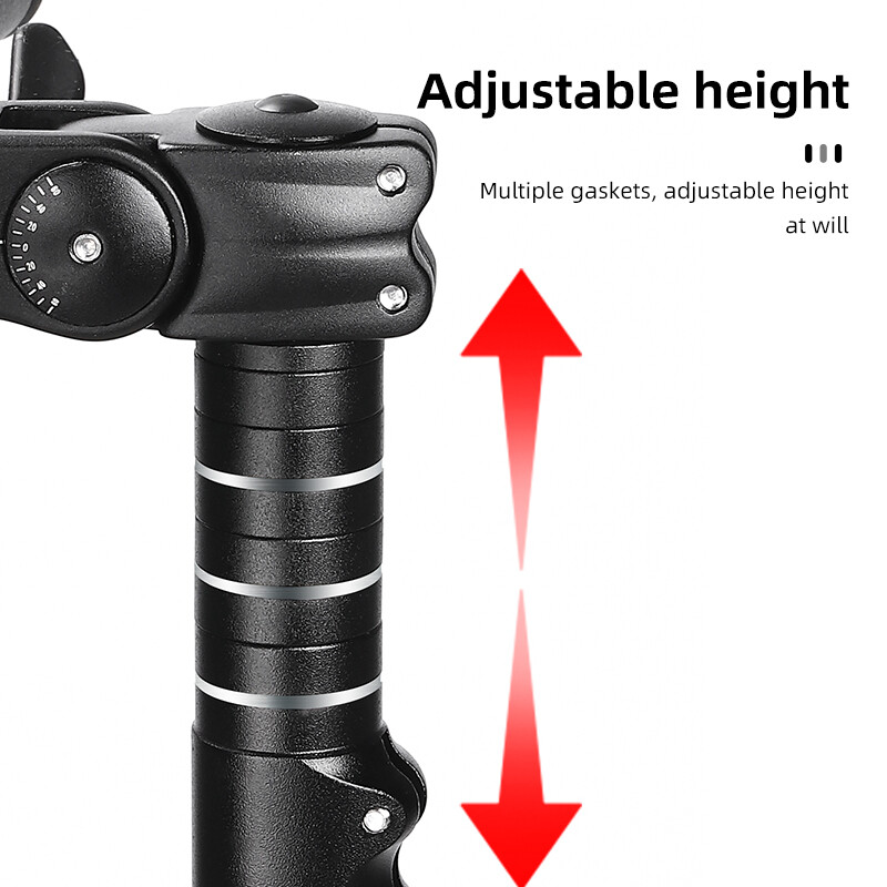 WEST BIKING Bike Fork Stem Extender Bicycle Handlebar Riser Extension Adapter