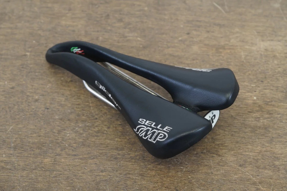 132mm Selle SMP Glider Stainless Steel Rail Road Saddle 306g