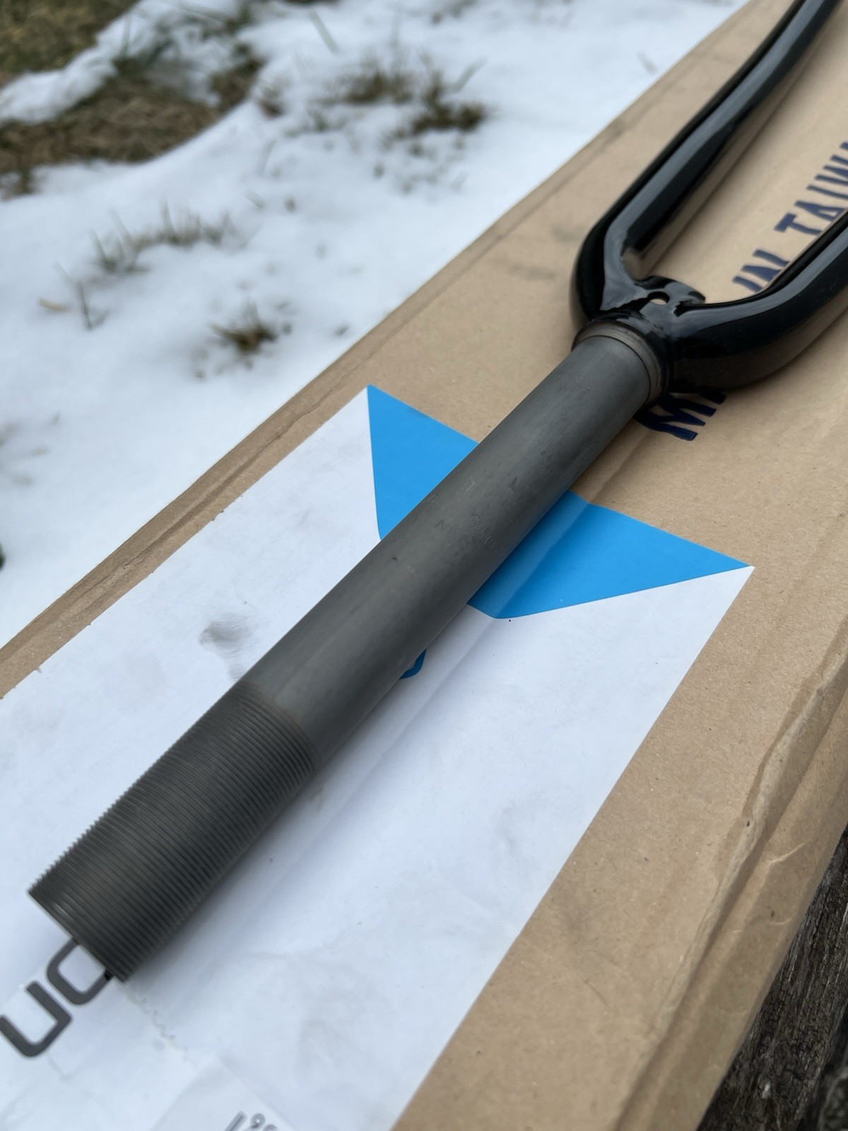 Dimension / MSW 1″ Threaded Road Fork QR 700c Unicrown
