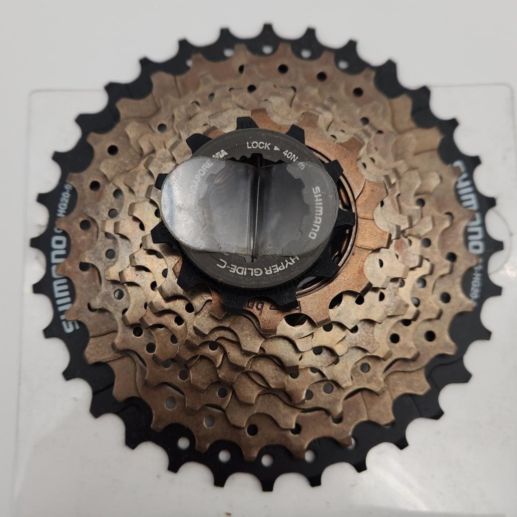 Shimano HG20-9 11-32T 9-Speed Brown Bicycle Cassette Hyperglide OPEN PACKAGE