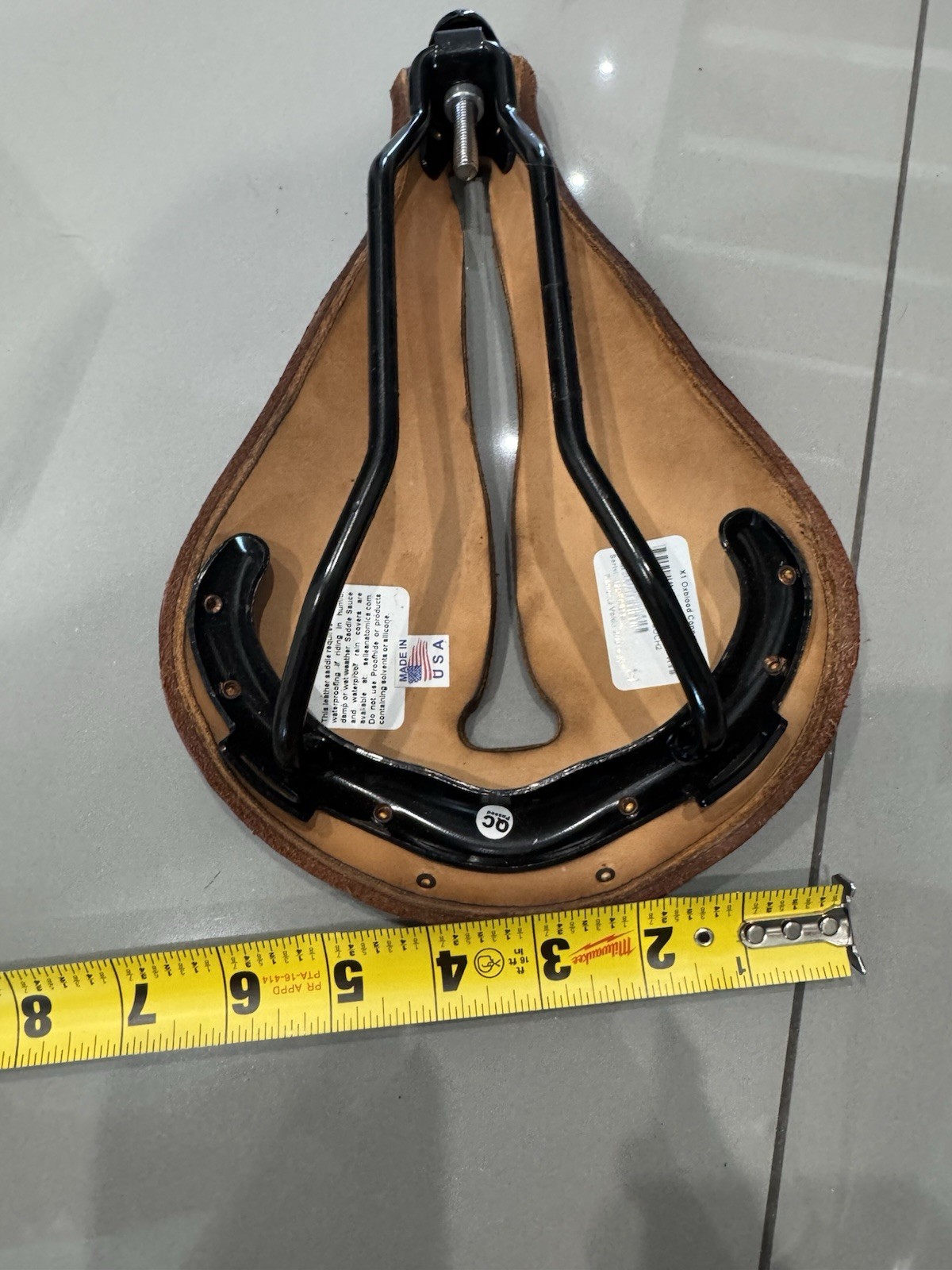 SELLE ANATOMICA X 1 Oxblood Copper Leather Saddle Brown Fixed Gear Track Bike