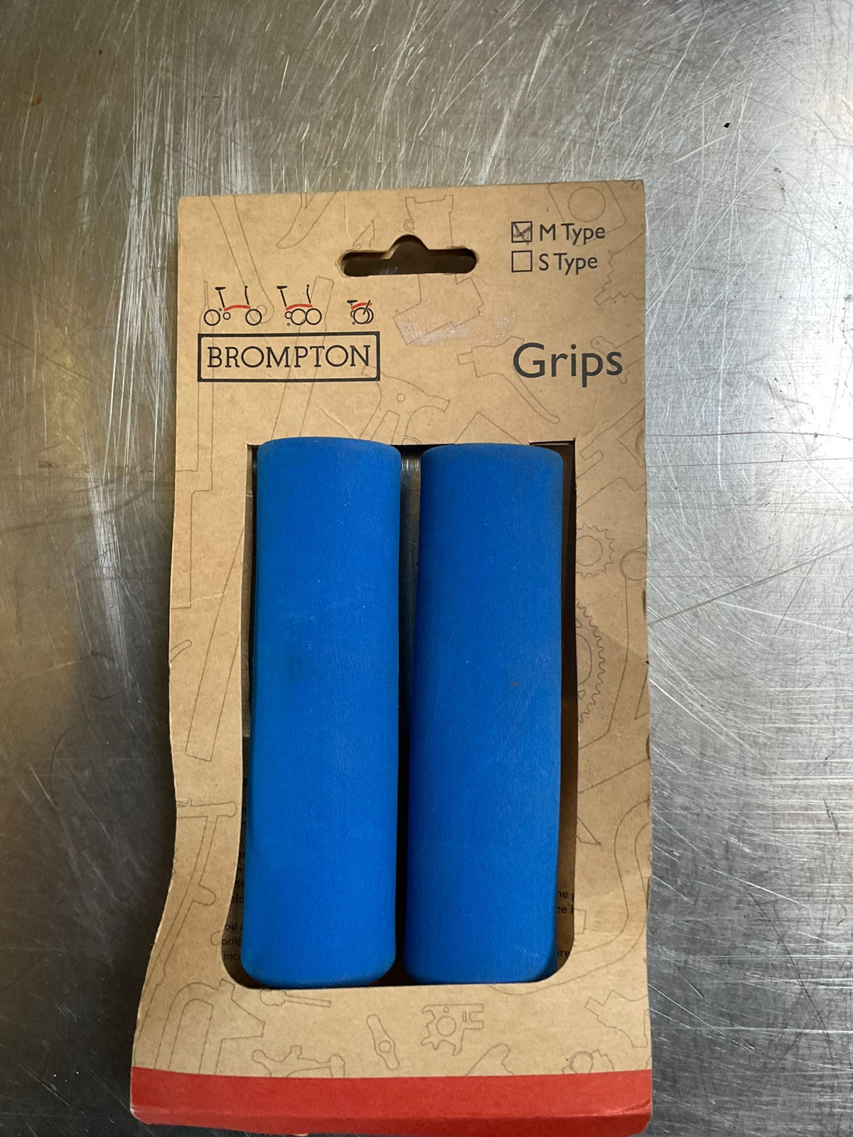 Brompton OEM Rare Colored Handle Bar Grips – New Old Stock On Brompton Cards