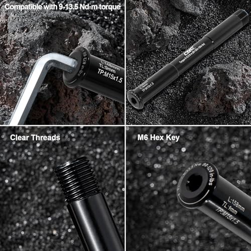 RockShox Boost Front Hub Thru Axle 15x100mm & 110mm for 15x110mm