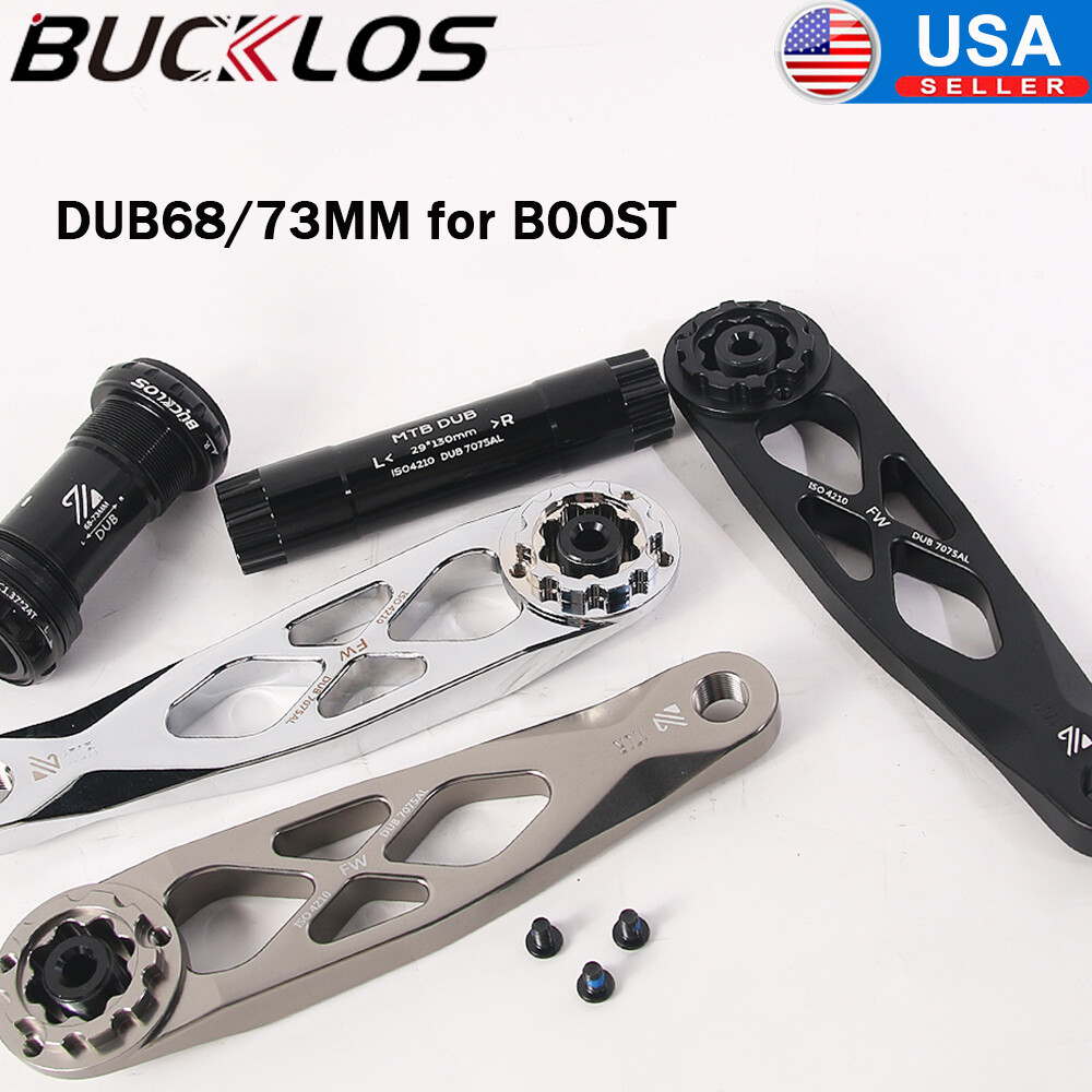 BUCKLOS Enduro DH MTB Bike Cranks BSA 170mm DUB 29mm Boost BB68/73mm fit SRAM US