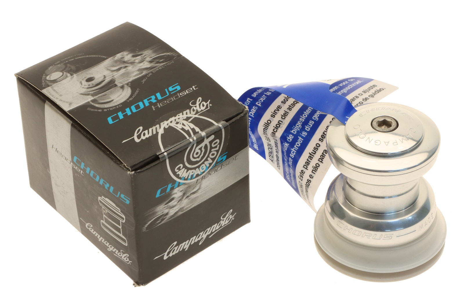 Campagnolo Chorus Headset HS00-CHTH 1″ Threadless Silver 2000 NEW NOS