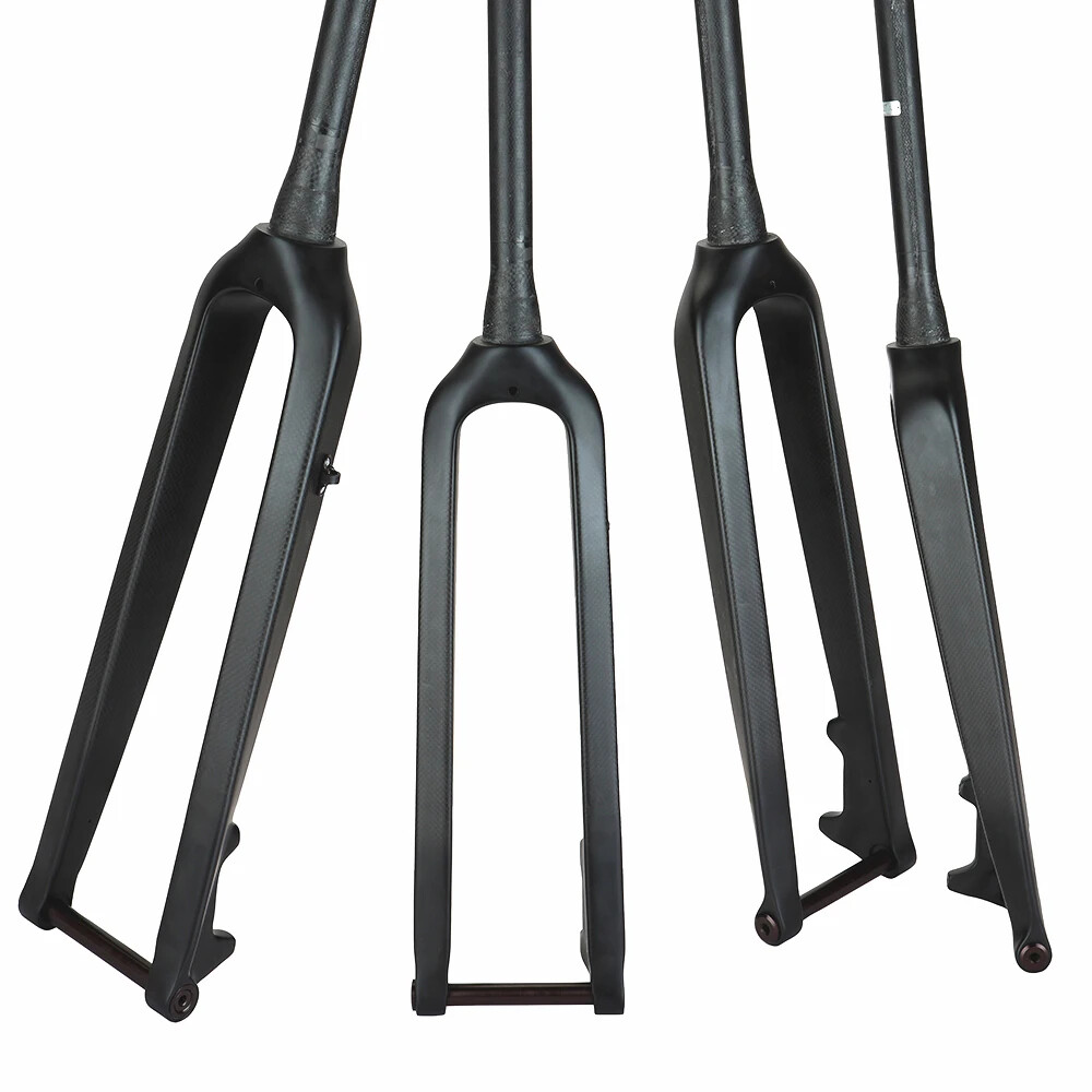 Carbon MTB Bike Rigid Fork ​Cycling Front Fork 26/27.5/29er 1-1/8 To 1-1/2