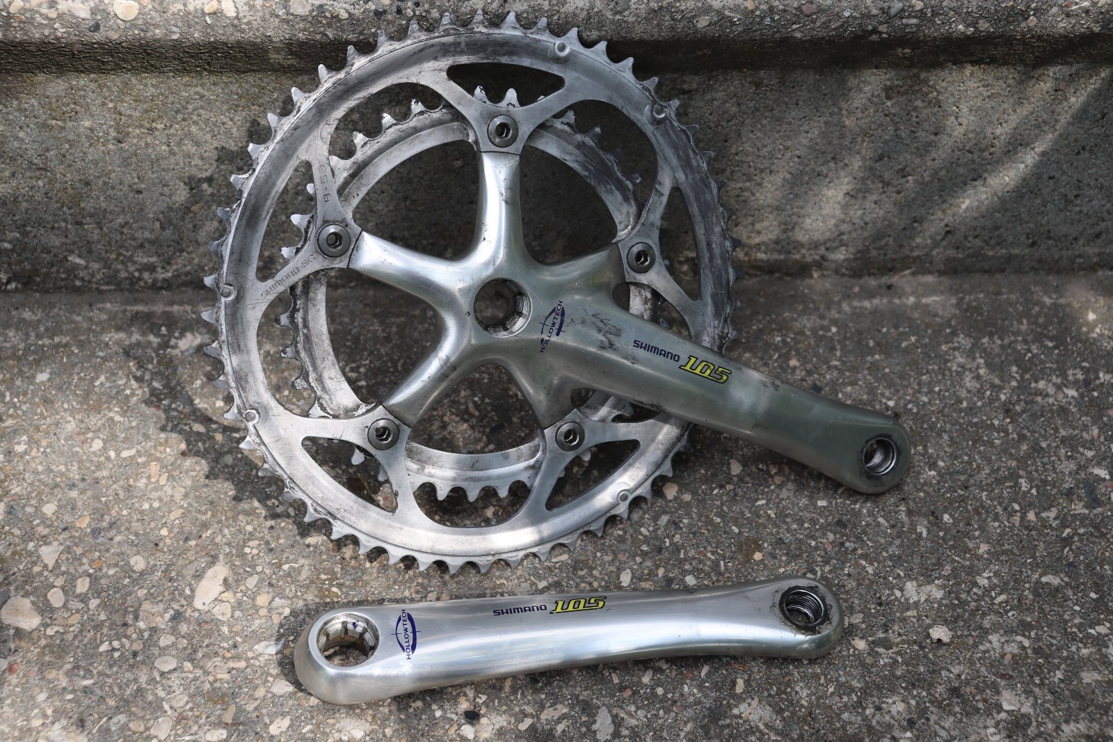 Shimano 105 FC-5501 / 5504 175 mm 130 BCD Octalink Crank Crankset 9s 53 – 39