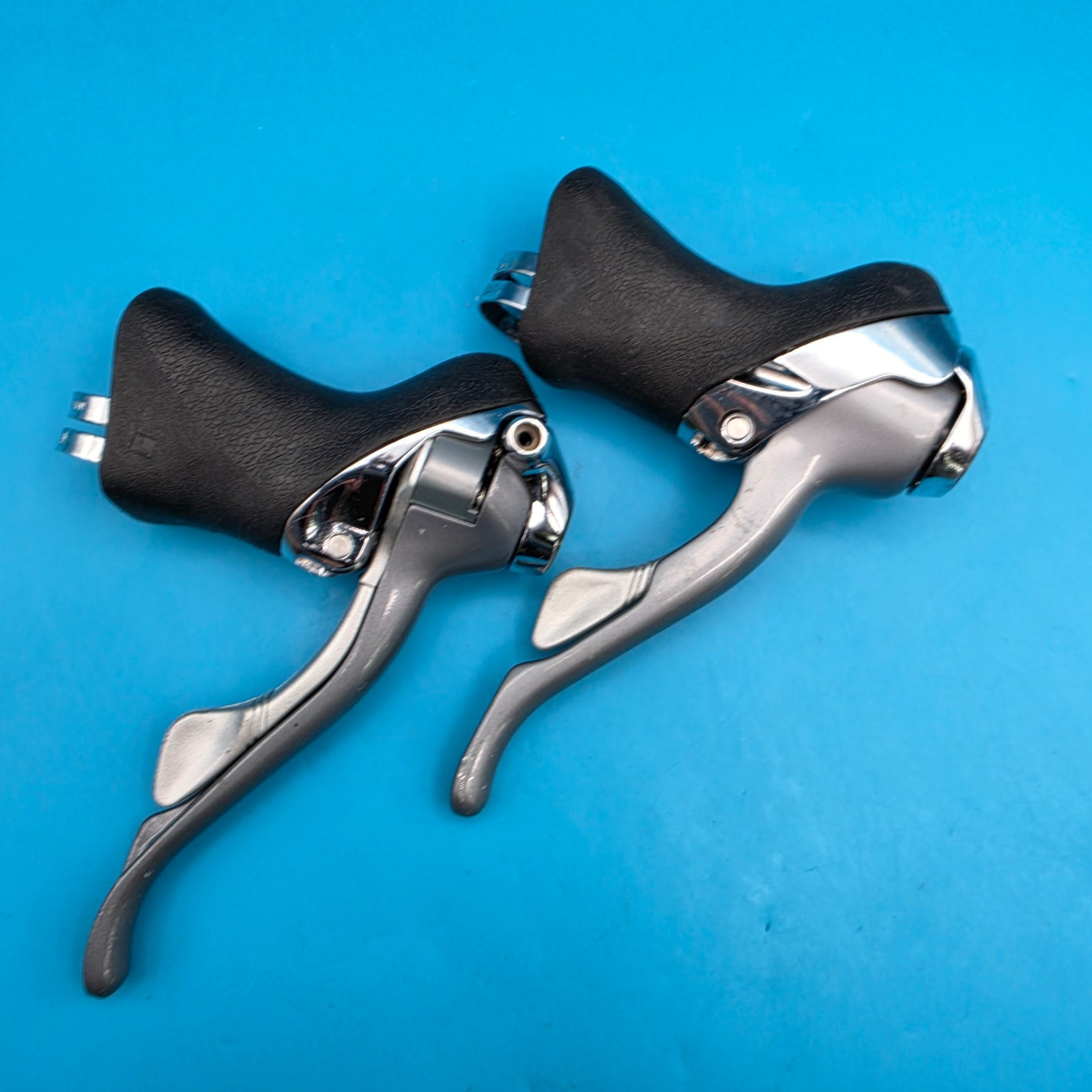 Shimano 600 Tricolor ST-6400 STI Shift/Brake Lever Set Road Bike 8x2sp f1