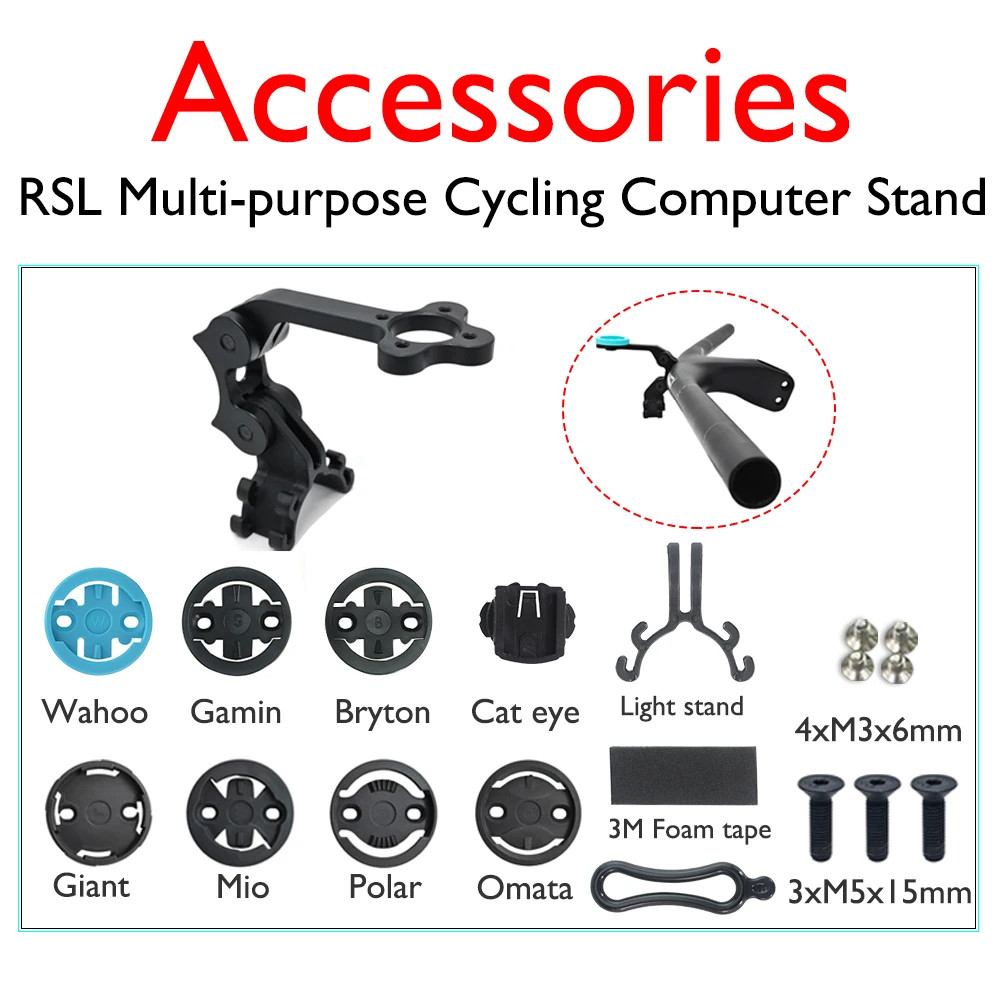 XC/AM/FR Mountain Bike Integrated Carbon Handlebar -13° Stem with Computer Mount