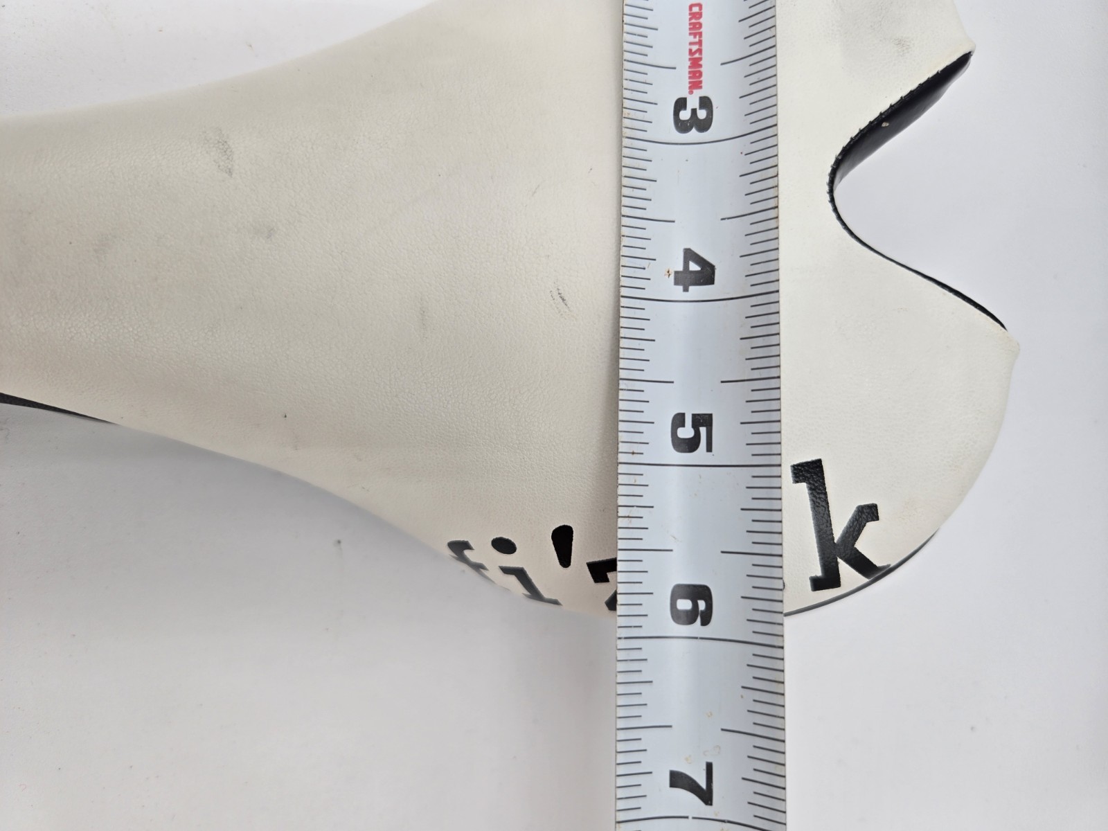 Classic FIZIK Fi’zi:k Aliante White Twin Flex Saddle Carbon Rails Bicycle Seat
