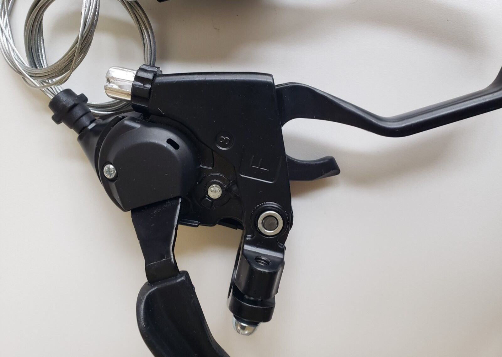 SHIFTER SET HB ST-EF51-7 TRIGGER / V-BRAKE 2F 7×3 BLACK for 21 speeds