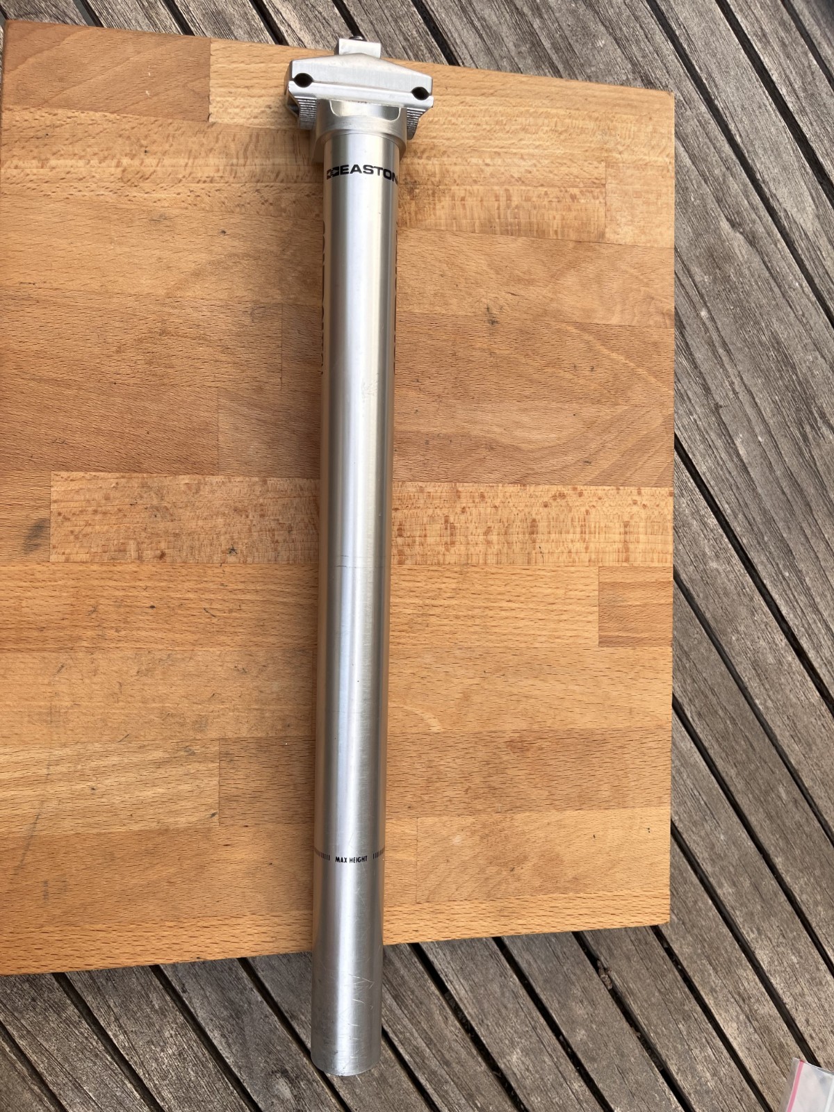 Vintage Control Tech Easton Seatpost – 27.2mm x 330mm silver