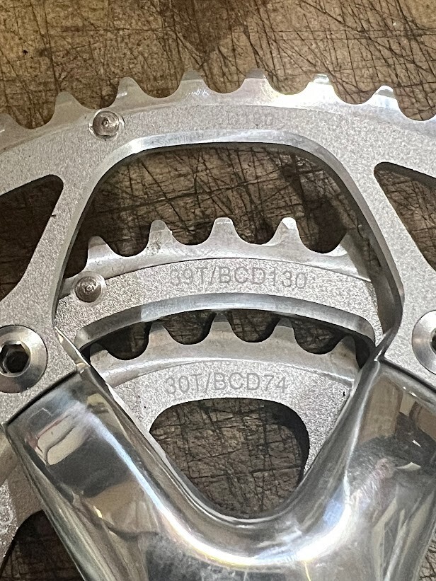 SANTANA Tandem Crankset 175mm 170mm Triple Octalink Bike – BRAND NEW – Complete
