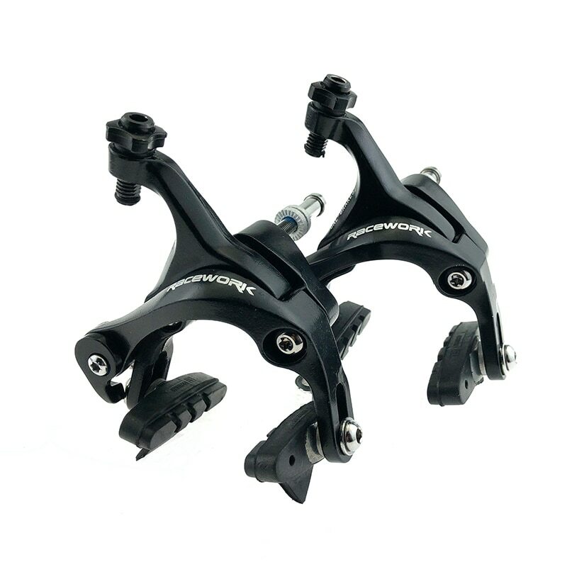 RACEWORK Road Bike Dual Pivot Calipers Bicycle Brake Racing Side Pull Caliper