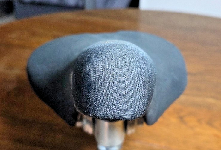 Vintage UKONG 8708 Black Synthetic Bicycle Saddle/Seat w/ 7″ Seat Post