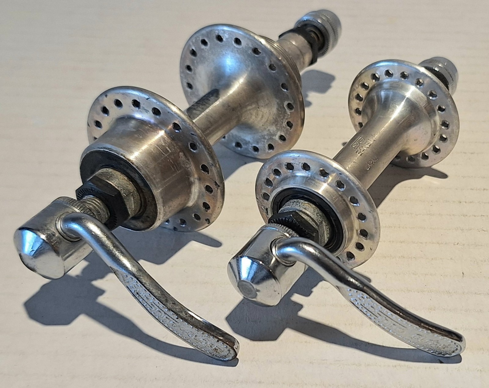 Vintage Sansin SE Hubset 36h with Sunshine Skewers