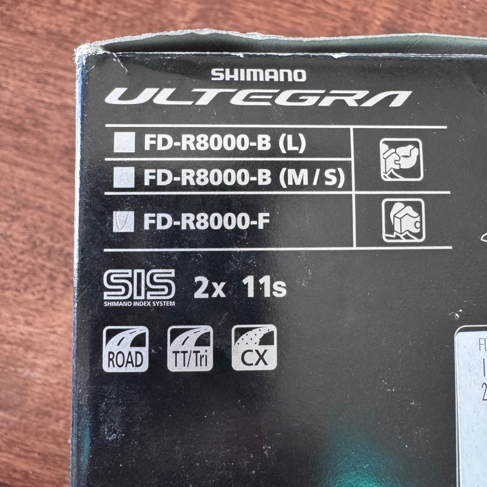 Shimano Ultegra FD-R8000 Front Derailleur for a 2×11-Speed Road Bike-NEW