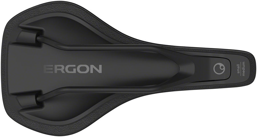 Ergon SR Allroad Core Pro Carbon Saddle SM/MD – Black Carbon Rails Synthetic