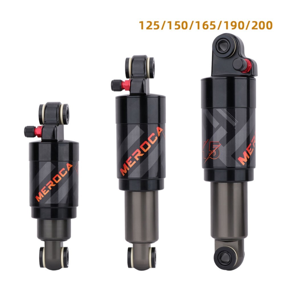 Air Rear Shock Absorber 125/150/165/190/200mm Aluminum Alloy Shock Absorbers
