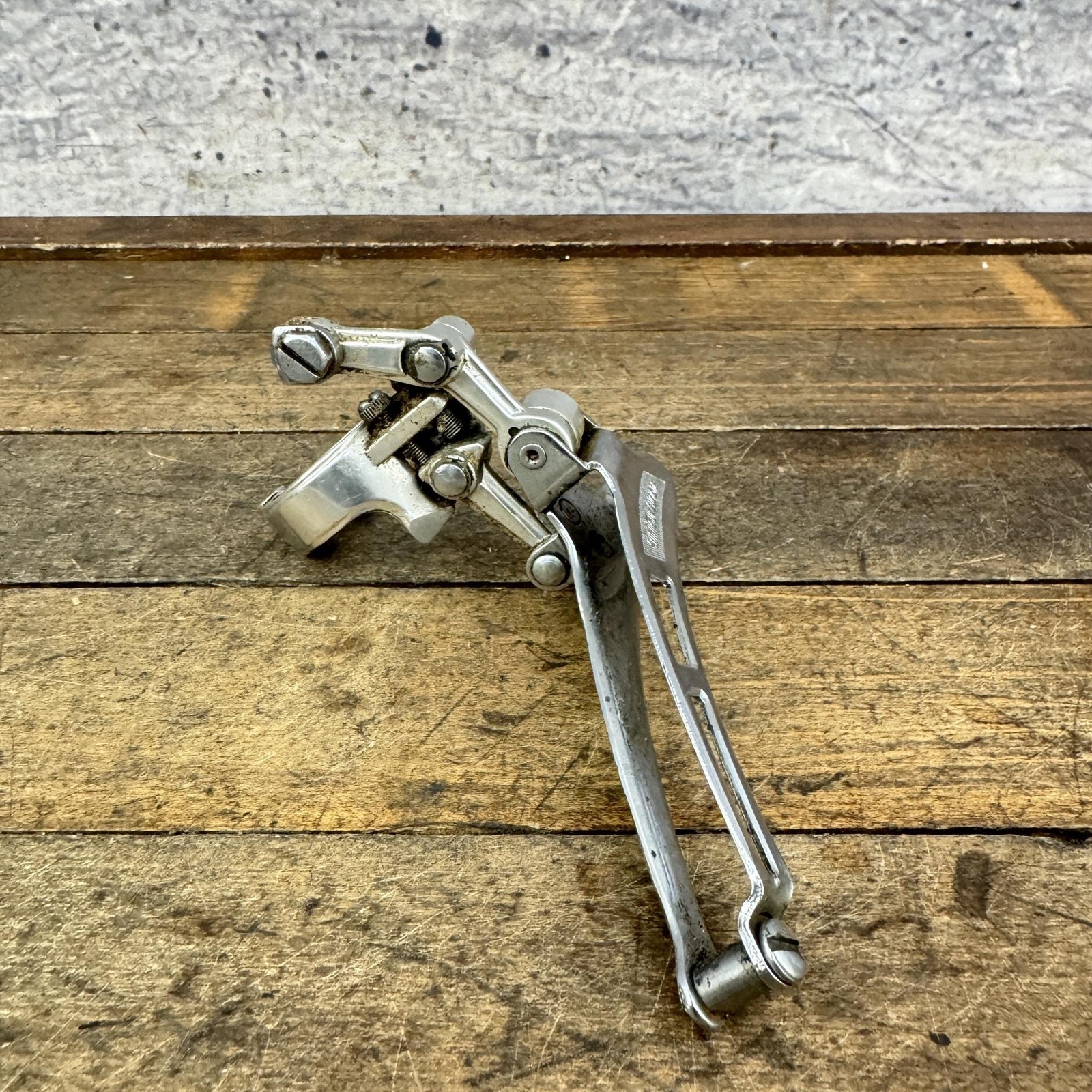 Vintage Suntour Cyclone Front Derailleur Clamp On Bottom Pull Road 1st Gen 70s