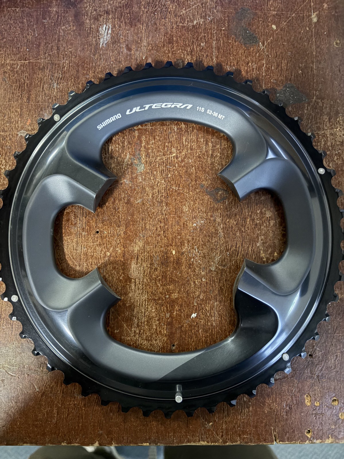 Genuine Shimano Ultegra FC-R8000 Chainring 52T (52T-MT for 52-36T)