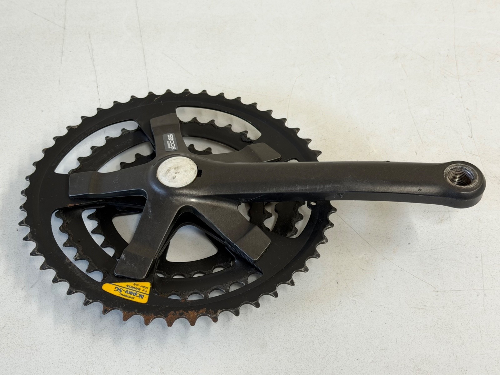 Shimano 170mm Crank Arms Crankset 200GS MTB Black Triple 48/38/28 Chainring