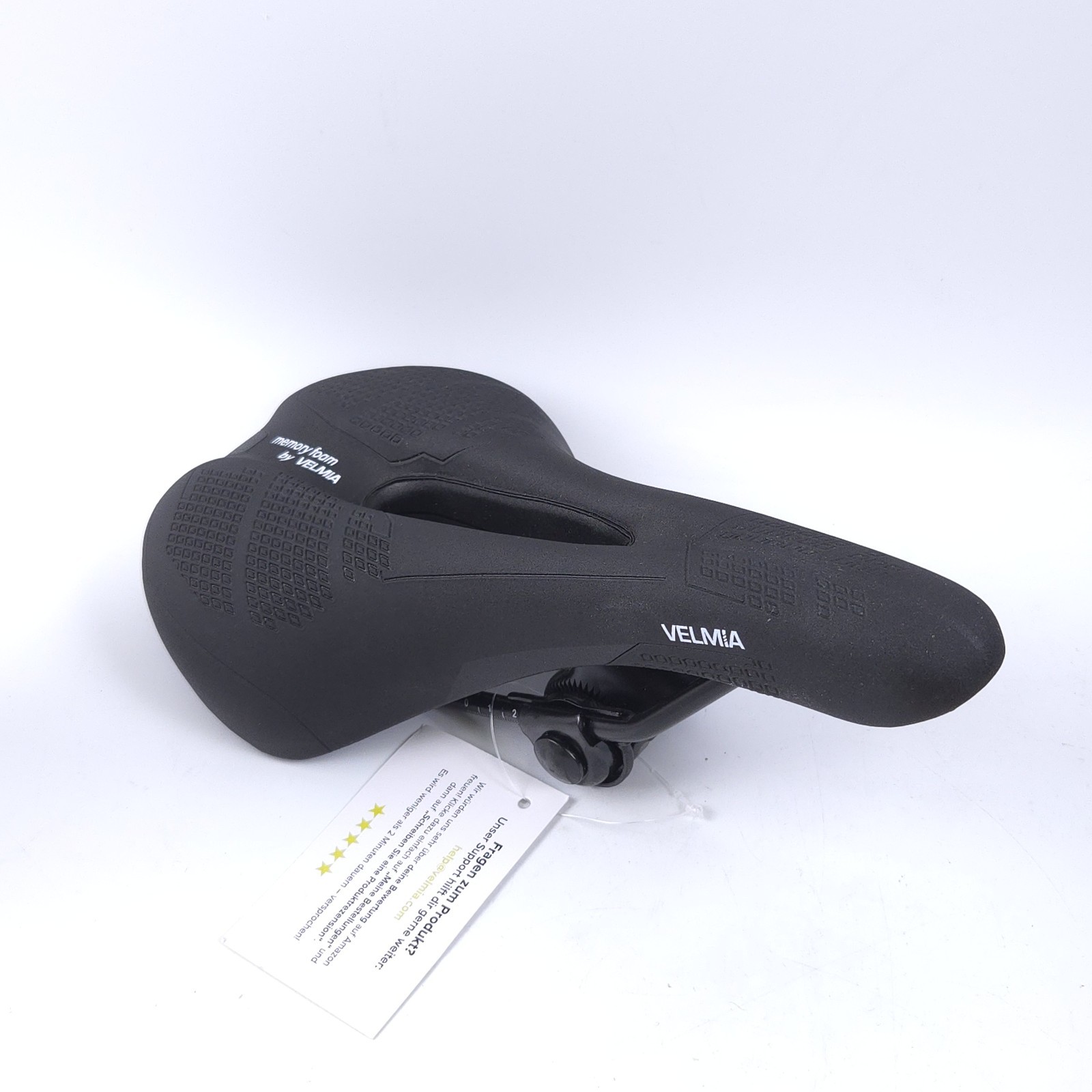 Velmia MTB Bicycle Saddle – 3 Zone Concept-Waterproof Bike Seat-Memory Foam