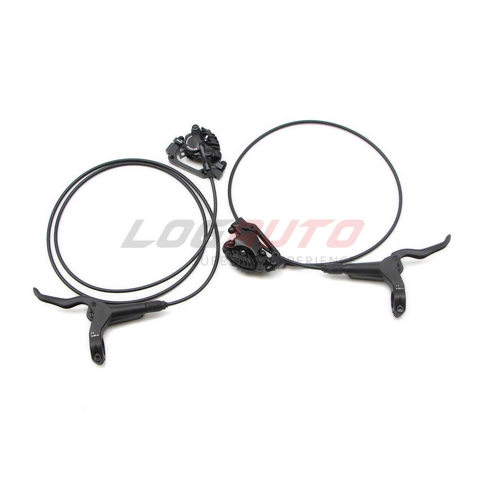 For XT M8000 Hydraulic Disc Front Rear Brake Set Lever Caliper 800mm/1550mm Bike
