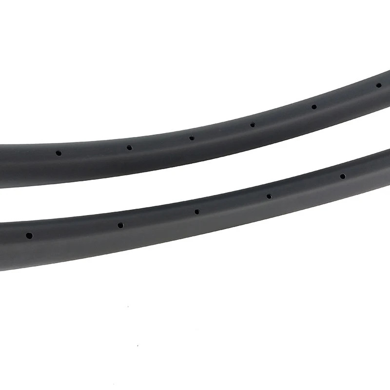 700C Tubeless Gravel Bike Carbon Rims 27*30mm UD 3K 12K Matte Glossy Rings