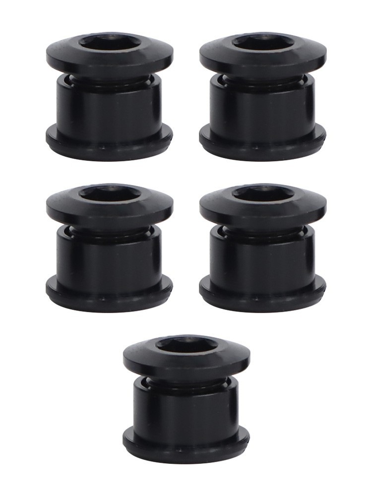 Chainring Bolts 7075 Aluminum Alloy Construction Pack of 5 for Biking Needs