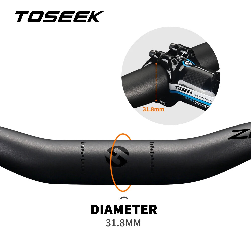 Full Carbon Fiber MTB Bicycle Handlebar 31.8mm Bicycle Parts 580mm – 760mm