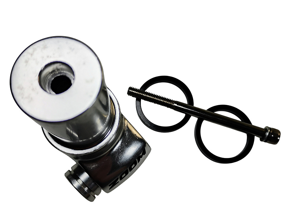 Zoom HeadsUp2 – 75mm Extension for 1-1/8 Inch Steerer Silver – SM2787