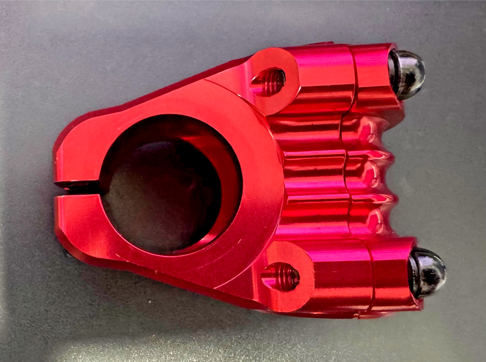 Deity Copperhead Bike Stem, Red, 35mm Length x 31.8mm