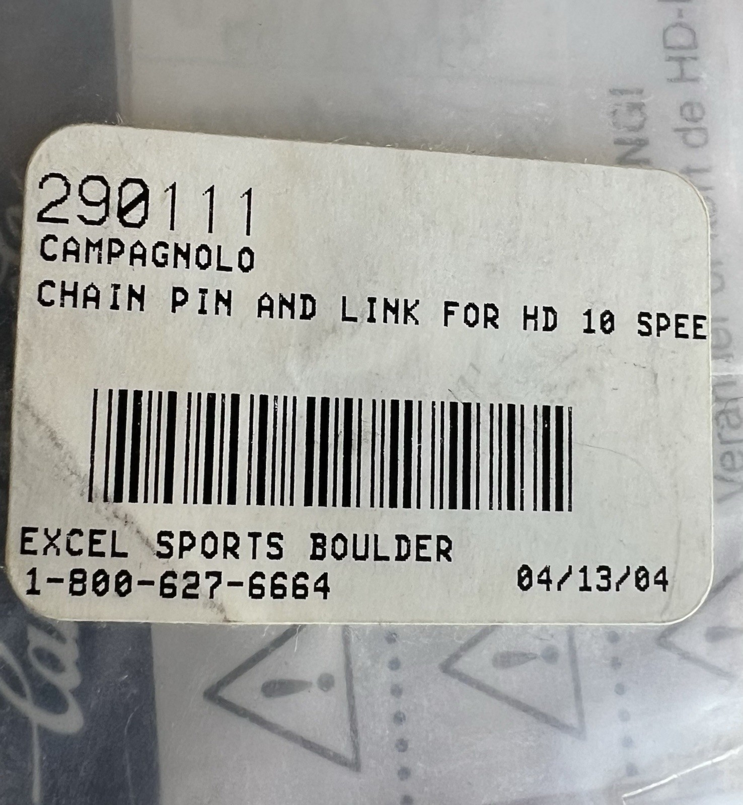 NEW! Campagnolo CN-RE200 10-Speed HD-Link Chain Connecting Pin C10 NOS – Sealed