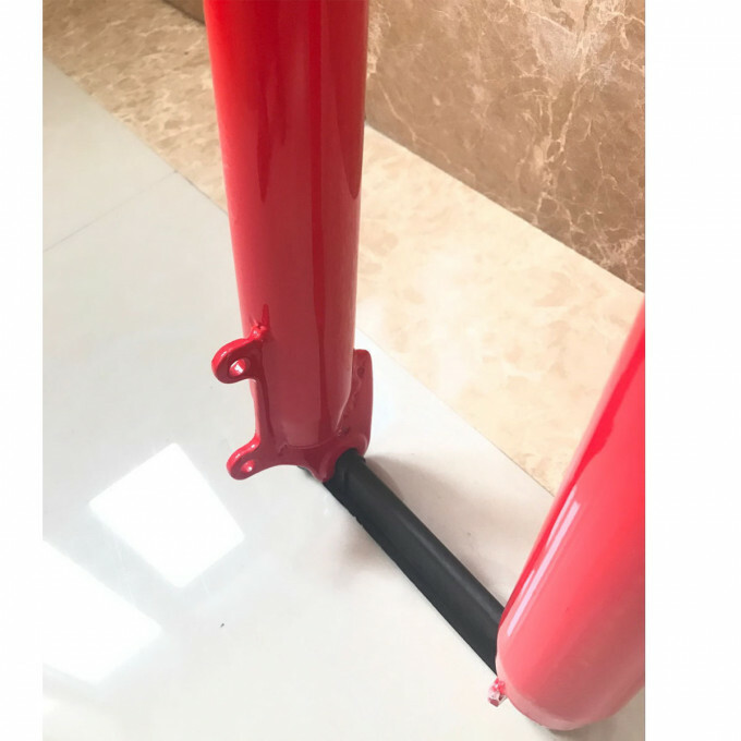 CDH Red 26″ Bicycle Suspension Fork & Headset & 44T Crankset -Gas Motorized Bike
