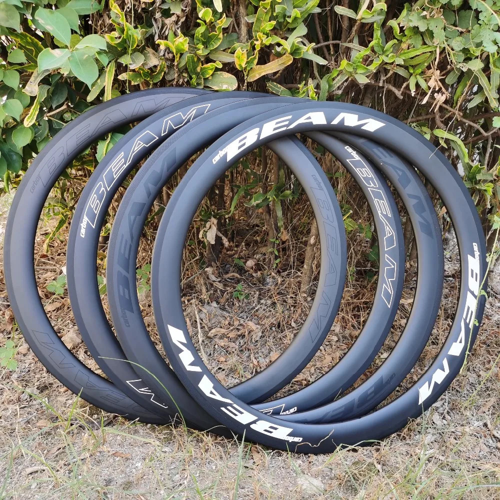 700c Super Light Carbon Fiber Bicycle Rims Road Bike Disc/V Brake Wheels 20 24H