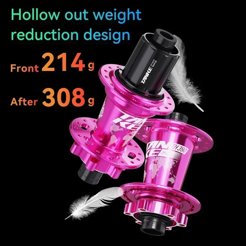 120 Click Hub 6 Bearing MTB Hub Front Rear 28 32 36 Holes Disc Brake Mountain Bi
