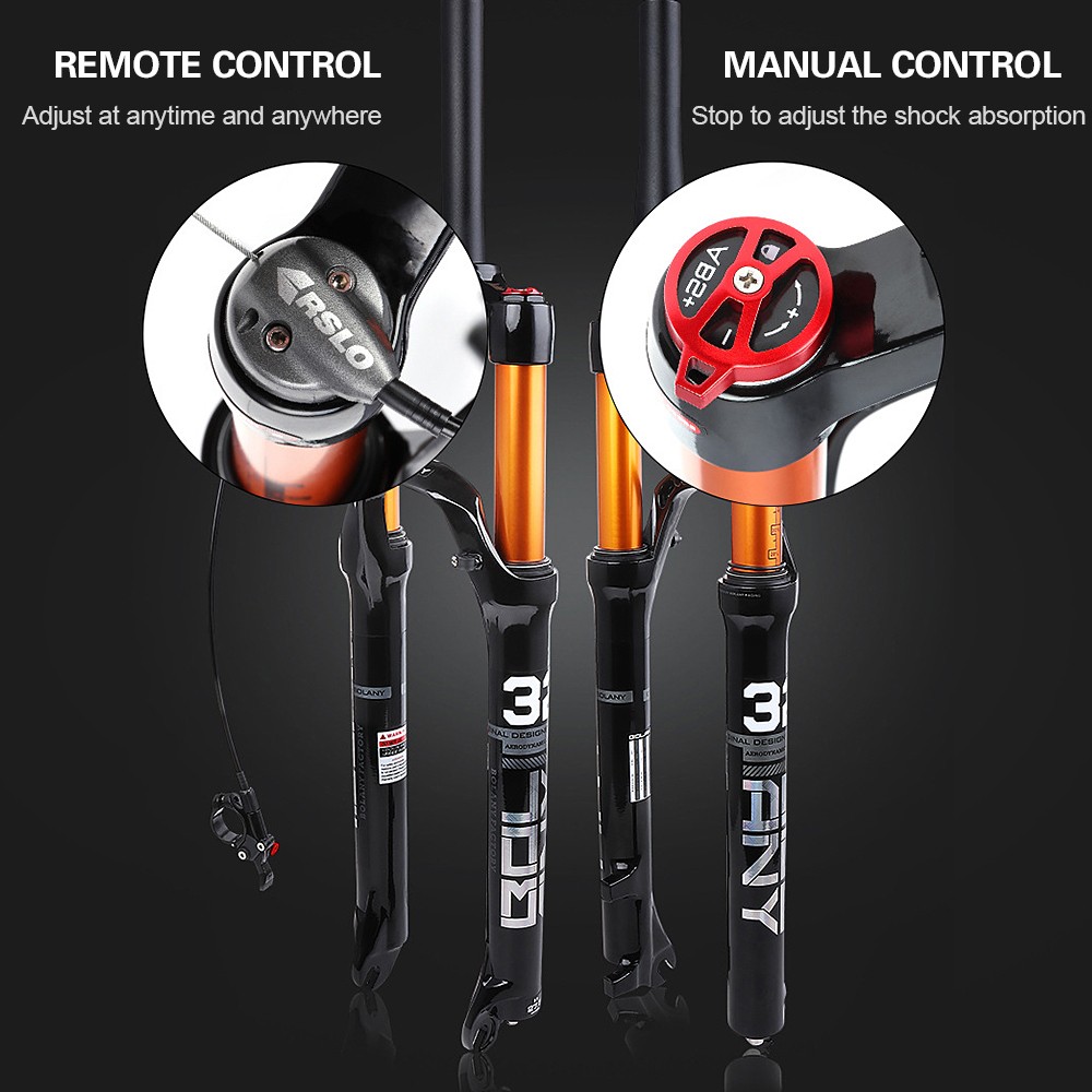 Ultra-light 29» Mountain Bike Air Front Fork With Remote Control Magnesium MUKY
