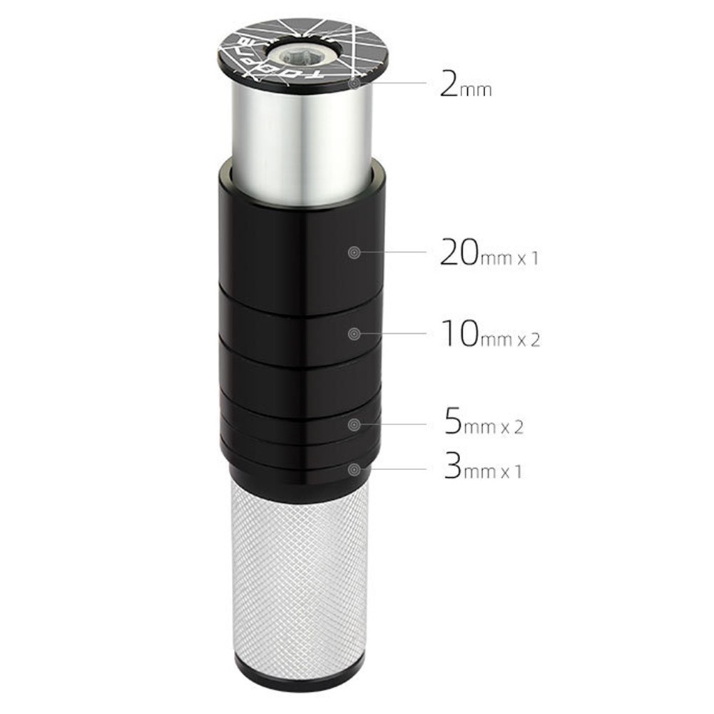 Increase Your Handlebar Height by 3cm with this Bicycle Fork Stem Extender