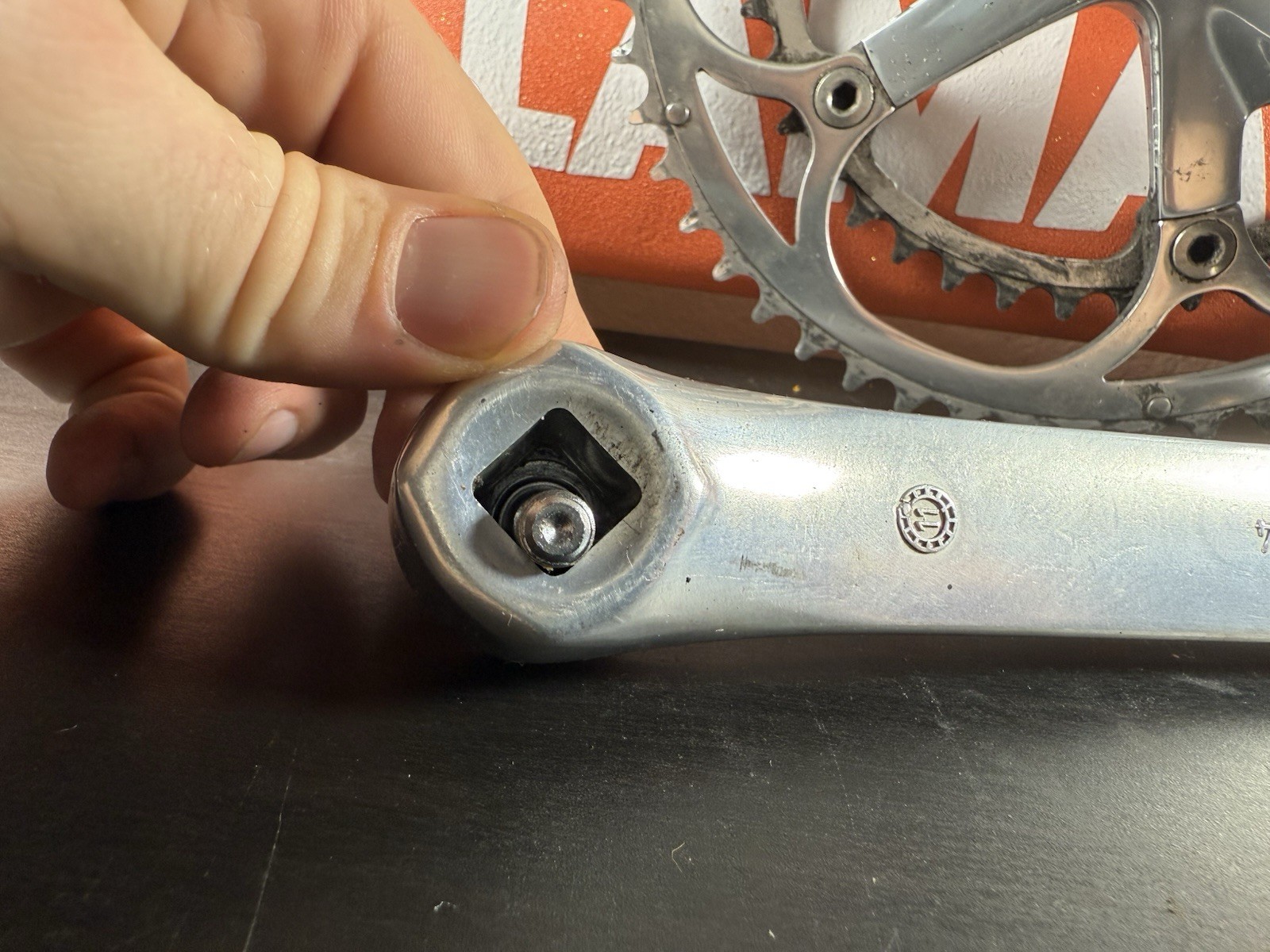 Campagnolo Centaur 10 Speed Double Crankset 53-39 Tooth Silver 170 #11