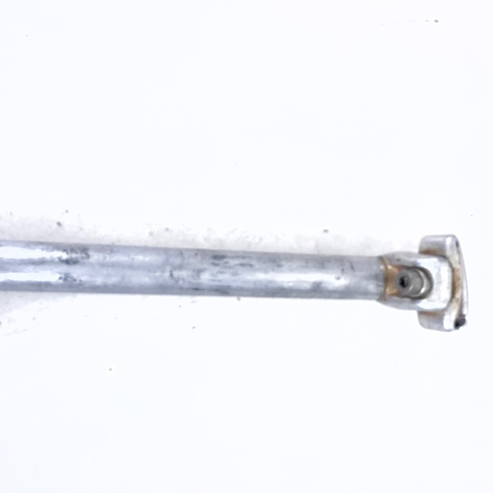 Unbranded Alloy Adjustable Seatpost Ø26.8/350mm in Silver, 35mm Setback