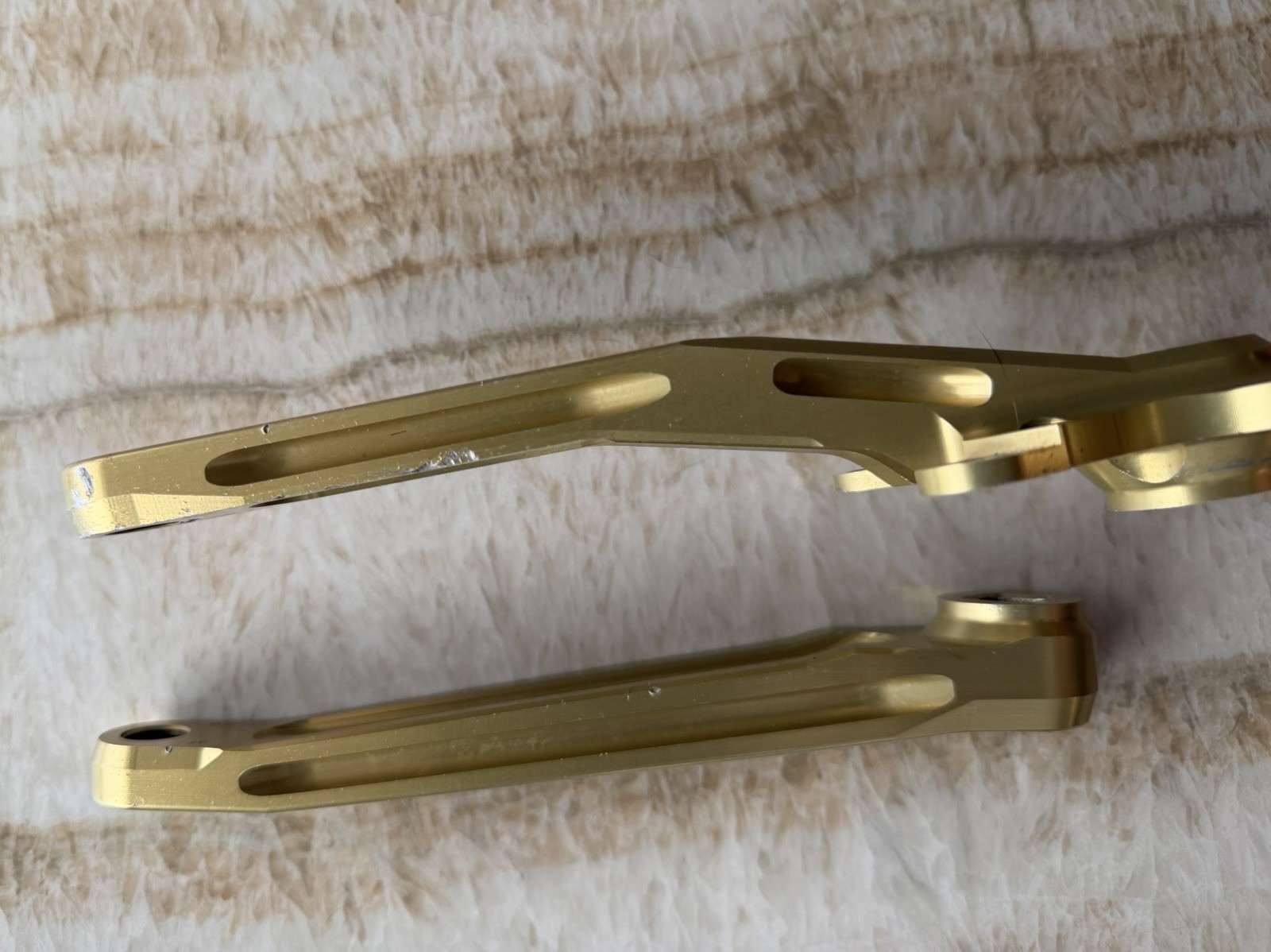 Rare RaceFace Forged GOLD turbine Cranks Vintage 90’s