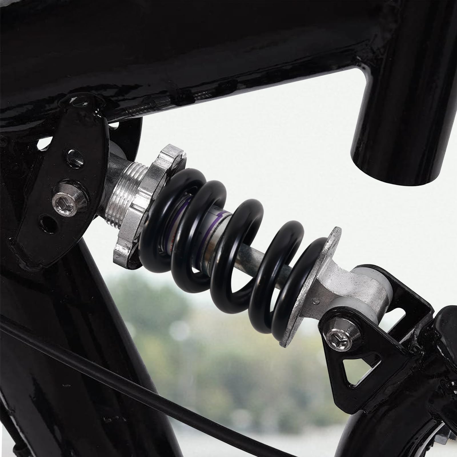 190mm 1500LBS Adjustable Mountain Bike Rear Shock Absorber for MTB, E-Bike & Mor