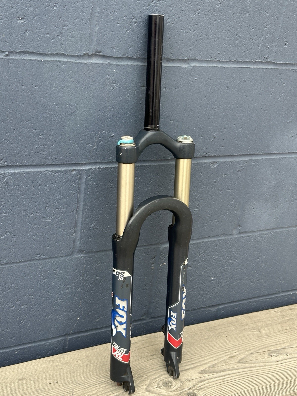 Fox Talas RL Fork 90-130mm Travel 26in QR 1 1/8 Straight Steerer Disc MTB